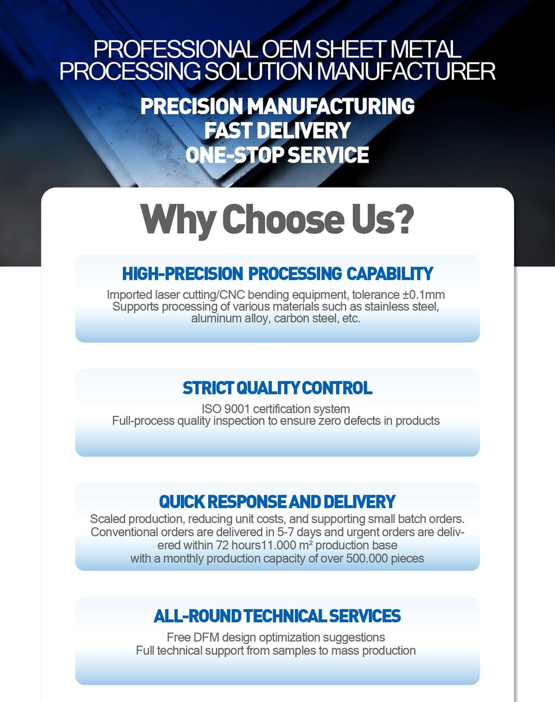 Metal Electrical Enclosure Box company advantages Metal Electrical Enclosure Box company advantages